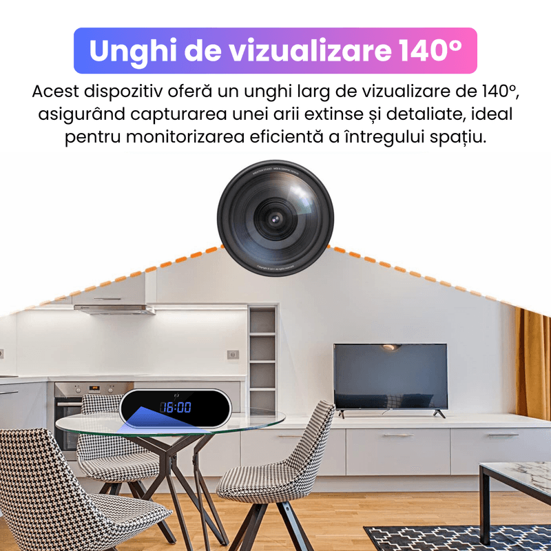Laptop, Telefoane si Tablete - Wearables si gadgeturi - Gadgeturi - Dispozitive spionaj - Ceas cu camera ascunsa audio-video, WiFi, HD, night vision - 128 GB - Infinity.ro