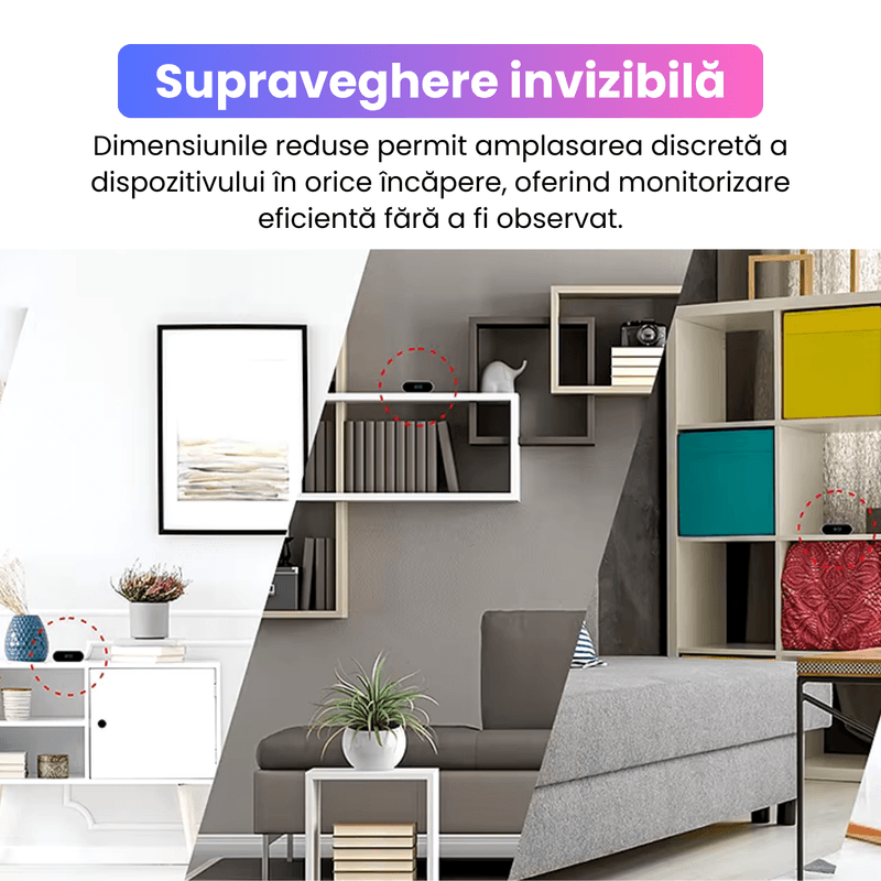 Laptop, Telefoane si Tablete - Wearables si gadgeturi - Gadgeturi - Dispozitive spionaj - Ceas cu camera ascunsa audio-video, WiFi, HD, night vision - 128 GB - Infinity.ro