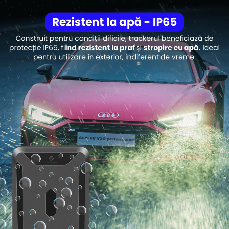 Laptop, Telefoane si Tablete - Wearables si gadgeturi - Gadgeturi - Dispozitive spionaj - Tracker GPS 4G cu magnet puternic, baterie 10.000 mAh, localizare in timp teal prin aplicatie, monitorizare audio - Infinity.ro