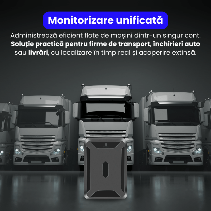 Laptop, Telefoane si Tablete - Wearables si gadgeturi - Gadgeturi - Dispozitive spionaj - Tracker GPS 4G cu magnet puternic, baterie 10.000 mAh, localizare in timp teal prin aplicatie, monitorizare audio - Infinity.ro