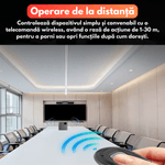 Laptop, Telefoane si Tablete - Wearables si gadgeturi - Gadgeturi - Dispozitive spionaj - Dispozitiv anti-inregistrare, tehnologie ultrasunete avansata, distorsionare sunete, autonomie 180 min, baterie 4000mAh - Infinity.ro