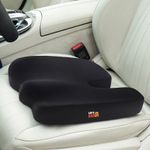 Casa si Gradina - Textile si covoare - Perne si pilote - Perne - Set 2 Perne Ortopedice Linomag®,  Perna Sezut si Perna Lombara completa, din Spuma cu Memorie, Negru Intens - Infinity.ro