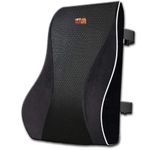 Casa si Gradina - Textile si covoare - Perne si pilote - Perne - Set 2 Perne Ortopedice Linomag®,  Perna Sezut si Perna Lombara completa, din Spuma cu Memorie, Negru Intens - Infinity.ro