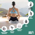 Casa si Gradina - Textile si covoare - Perne si pilote - Perne - Perna Ortopedica sezut Linomag® pentru birou/masina, spuma memorie, suport coccis, Albastru inchis - Infinity.ro