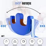 Casa si Gradina - Textile si covoare - Perne si pilote - Perne - Perna intoarcere pacienti imobilizati Linomag®, rotire 180°, banda fixare, maner, impermeabila, Albastru - Infinity.ro