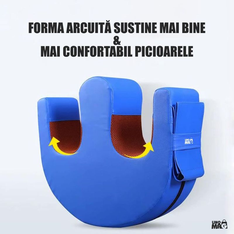 Casa si Gradina - Textile si covoare - Perne si pilote - Perne - Perna intoarcere pacienti imobilizati Linomag®, rotire 180°, banda fixare, maner, impermeabila, Albastru - Infinity.ro