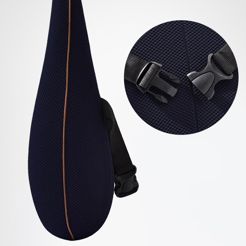 Casa si Gradina - Textile si covoare - Perne si pilote - Perne - Set 2 Perne Ortopedice Linomag®, Perna lombara completa & Perna sezut suport coccis din spuma cu memorie, Negru - Infinity.ro