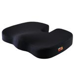 Casa si Gradina - Textile si covoare - Perne si pilote - Perne - Perna Ortopedica pentru sezut Linomag® pentru scaun de birou si masina, Suport pentru coccis, Spuma cu memorie - Infinity.ro