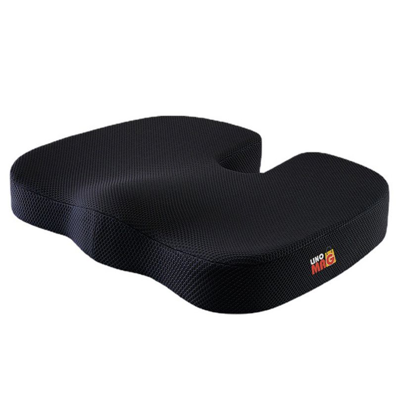 Casa si Gradina - Textile si covoare - Perne si pilote - Perne - Perna Ortopedica pentru sezut Linomag® pentru scaun de birou si masina, Suport pentru coccis, Spuma cu memorie - Infinity.ro