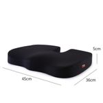 Casa si Gradina - Textile si covoare - Perne si pilote - Perne - Perna Ortopedica pentru sezut Linomag® pentru scaun de birou si masina, Suport pentru coccis, Spuma cu memorie - Infinity.ro