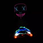 Casa si Gradina - Decoratiuni - Decoratiuni petrecere - Masti si costume carnaval - Manusi LED pentru adulti, Linomag®, 5 culori / 6 moduri de iluminare, Multicolor - Infinity.ro