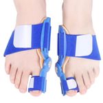 Ingrijire personala si Cosmetice - Sanatate si wellness - Aparate medicale - Suporturi ortopedice si orteze - Set 2 bucati Corector Monturi, Linovit®, Eliminarea Inflamatiilor si Ameliorarea Durerii, Ajustabil, Albastru - Infinity.ro