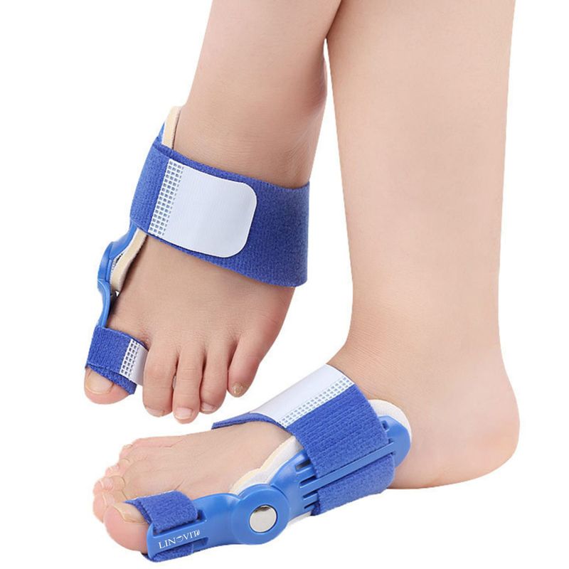 Ingrijire personala si Cosmetice - Sanatate si wellness - Aparate medicale - Suporturi ortopedice si orteze - Set 2 bucati Corector Monturi, Linovit®, Eliminarea Inflamatiilor si Ameliorarea Durerii, Ajustabil, Albastru - Infinity.ro