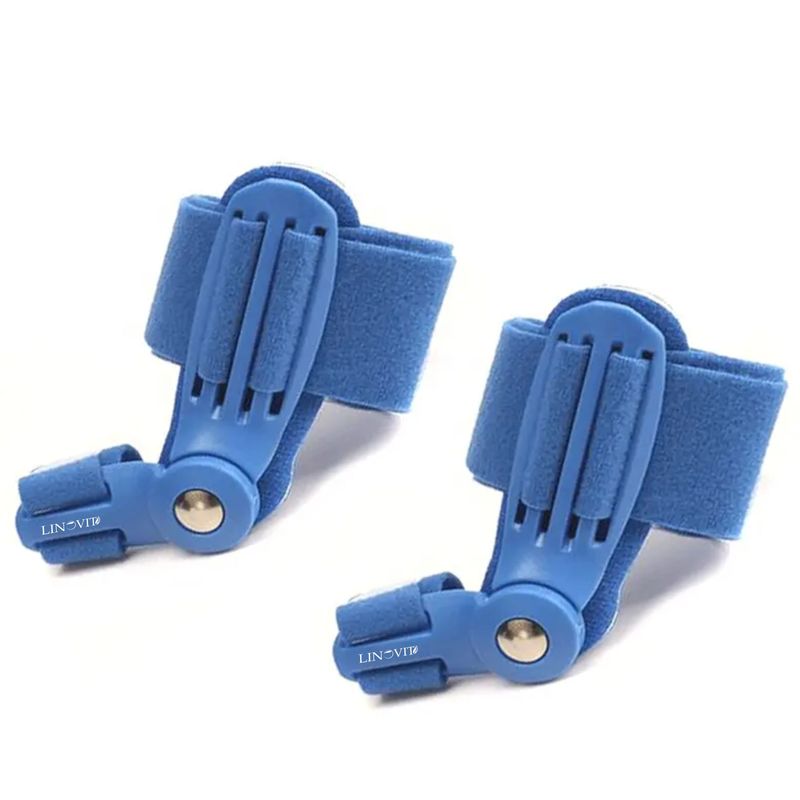 Ingrijire personala si Cosmetice - Sanatate si wellness - Aparate medicale - Suporturi ortopedice si orteze - Set 2 bucati Corector Monturi, Linovit®, Eliminarea Inflamatiilor si Ameliorarea Durerii, Ajustabil, Albastru - Infinity.ro