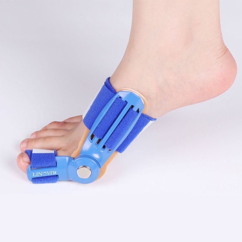 Ingrijire personala si Cosmetice - Sanatate si wellness - Aparate medicale - Suporturi ortopedice si orteze - Set 2 bucati Corector Monturi, Linovit®, Eliminarea Inflamatiilor si Ameliorarea Durerii, Ajustabil, Albastru - Infinity.ro