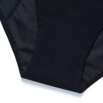 Fashion, accesorii si bijuterii - Femei - Lenjerie si pijamale femei - Lenjerie intima femei - Chiloti Menstruali cu Cusaturi Lipite - Negru - S - Infinity.ro