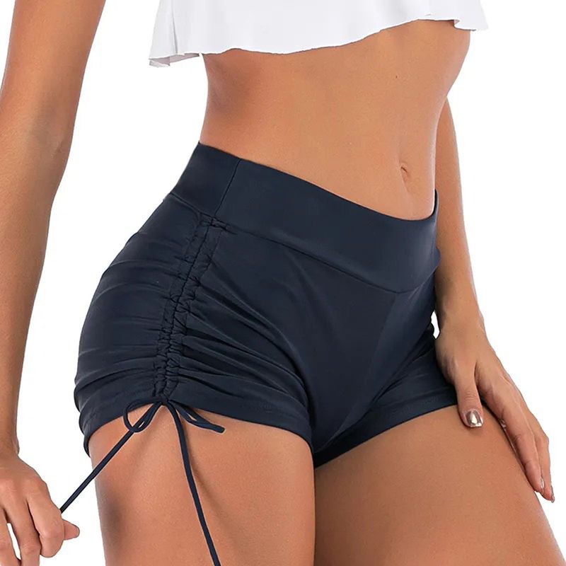 Fashion, accesorii si bijuterii - Femei - Lenjerie si pijamale femei - Costume de baie femei - Slip de baie menstrual tip boxer - Sara - L, Negru - Infinity.ro