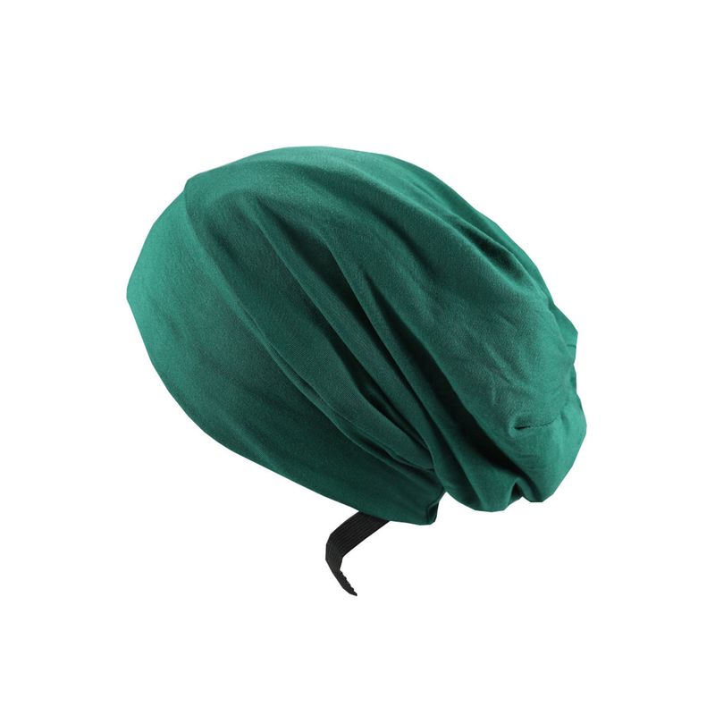 Fashion, accesorii si bijuterii - Femei - Accesorii femei - Accesorii pentru par femei - Boneta de noapte pentru protectie par cu interior din satin, Verde Smarald - Verde Smarald - Infinity.ro