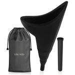 Ingrijire personala si Cosmetice - Sanatate si wellness - Aparate medicale - Dispozitive si accesorii medicale uz casnic - Dispozitiv pentru Urinat din Silicon cu Extensie Detasabila, Negru - Negru - Infinity.ro