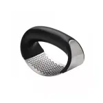 Casa si Gradina - Bucatarie si vesela - Ustensile bucatarie - Seturi ustensile de bucatarie - Zdrobitor pentru usturoi, argintiu/negru,Gonga® - Infinity.ro