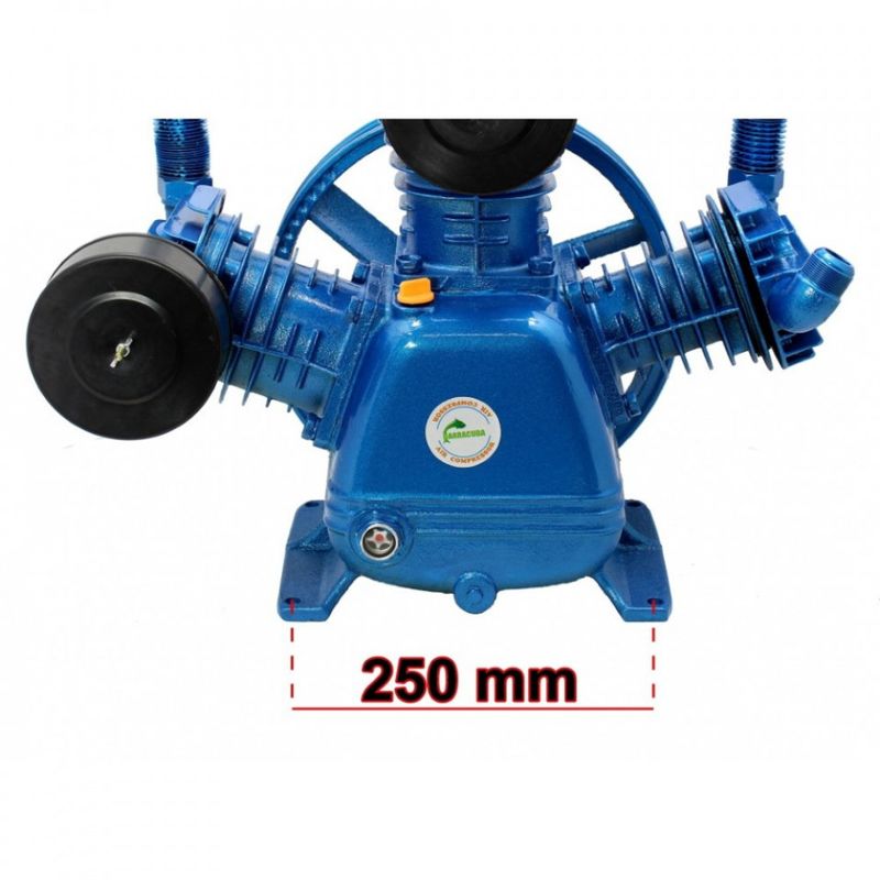 Casa si Gradina - Electrice - Echipamente electrice - Compresoare - Cap compresor de aer cu 3 pistoane compresie in doua etape 500l/min 12.5 bari B-AC3065TS - Infinity.ro