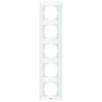 Casa si Gradina - Electrice - Accesorii electrice - Accesorii prize si intrerupatoare - Rama 5 module verticala IP 20, Alb, Panasonic Arkedia - Infinity.ro