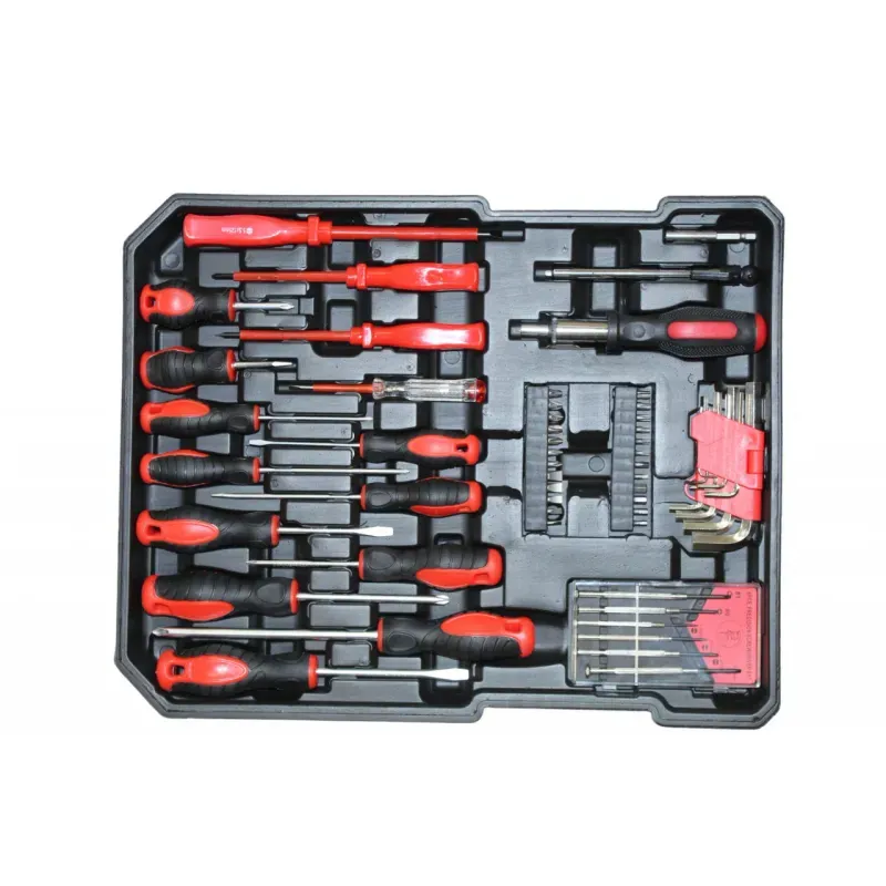 Casa si Gradina - Constructii - Scule de mana si unelte - Seturi scule - Troller scule , 399 Piese , Yamamoto YM-399 - Infinity.ro