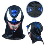 Jucarii, Copii si Bebe - Jucarii si jocuri - Jucarii de rol - Masti si costume copii - Costum Venom KidMania® cu muschi si cagula pentru copii 5-7 ani 110-120 cm - Infinity.ro