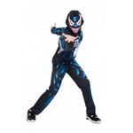 Jucarii, Copii si Bebe - Jucarii si jocuri - Jucarii de rol - Masti si costume copii - Costum Venom KidMania® cu muschi si cagula pentru copii 7-9 ani 120-130 cm - Infinity.ro