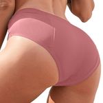 Fashion, accesorii si bijuterii - Femei - Lenjerie si pijamale femei - Lenjerie intima femei - Chiloti Menstruali cu Cusaturi Lipite - Roz - Roz, XS - Infinity.ro