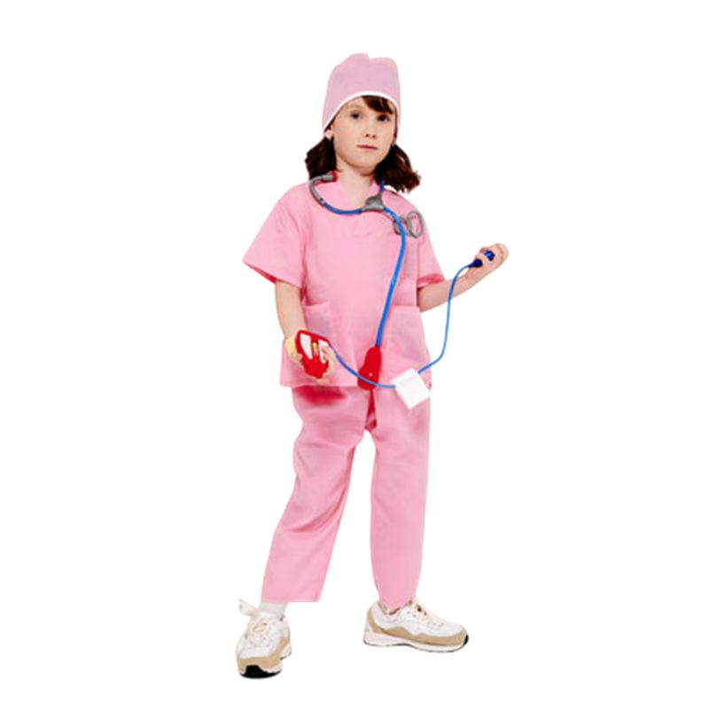 Jucarii, Copii si Bebe - Jucarii si jocuri - Jucarii de rol - Masti si costume copii - Costum asistenta medicala KidMania® cu accesorii pentru fete 3-5 ani 90-110 cm - Infinity.ro