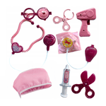 Jucarii, Copii si Bebe - Jucarii si jocuri - Jucarii de rol - Masti si costume copii - Costum asistenta medicala KidMania® cu accesorii pentru fete 3-5 ani 90-110 cm - Infinity.ro