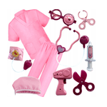 Jucarii, Copii si Bebe - Jucarii si jocuri - Jucarii de rol - Masti si costume copii - Costum asistenta medicala KidMania® cu accesorii pentru fete 3-5 ani 90-110 cm - Infinity.ro