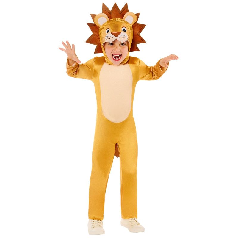 Jucarii, Copii si Bebe - Jucarii si jocuri - Jucarii de rol - Masti si costume copii - Costum micul leu KidMania® pentru copii 5-6 ani 110-116 cm - Infinity.ro