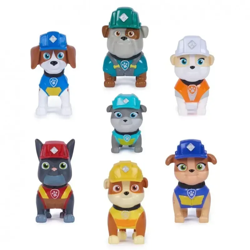 Jucarii, Copii si Bebe - Jucarii si jocuri - Figurine - Set figurine Paw Patrol, Rubble si Echipa - Infinity.ro