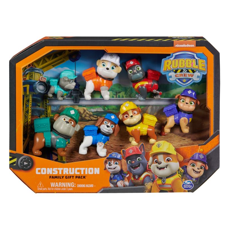 Jucarii, Copii si Bebe - Jucarii si jocuri - Figurine - Set figurine Paw Patrol, Rubble si Echipa - Infinity.ro