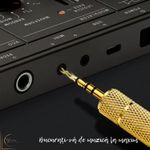 TV, Audio-Video si Foto - Audio Hi-Fi - Accesorii Audio Hi-Fi - Adaptor Audio Stereo - Transmisie Stabila, Jack 6.35mm Mama la 3.5mm Tata, Conector Auriu, Transmisie Sunet Hi-Fi - Infinity.ro