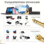 TV, Audio-Video si Foto - Audio Hi-Fi - Accesorii Audio Hi-Fi - Adaptor Audio Premium Stereo - Transmisie Stabila, Jack 3.5mm Mama la 6.35mm Tata, Conector Auriu, Sunet Hi-Fi - Infinity.ro