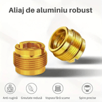 TV, Audio-Video si Foto - Audio Hi-Fi - Accesorii Audio Hi-Fi - Adaptor pentru Stativ Microfon Camera si Echipamente de Inregistrare din Aluminiu, Filet Mama 3/8" la Filet Tata 5/8" - Infinity.ro