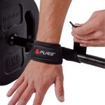 Sport si Outdoor - Fitness - Aparate fitness - Accesorii aparate fitness - Set curele de ridicare Pure 2 Improve, Negru, 60x4 cm – Suport maxim pentru antrenamentele tale de forta - Infinity.ro