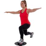 Sport si Outdoor - Fitness - Aparate fitness - Accesorii aparate fitness - Placa de echilibru Pure 2 Improve – Ø 35 cm, inaltime reglabila pana la 7 cm, negru/rosu - Infinity.ro