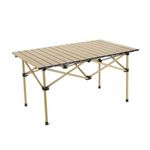 Sport si Outdoor - Camping - Mobilier pentru camping - Mese camping - Masa pliabila, cu cadru metalic si blat rezistent, compacta pentru camping – 95x56x50 cm, eCarla, SC09K - Infinity.ro