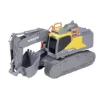 Jucarii, Copii si Bebe - Jucarii si jocuri - Vehicule si jucarii cu telecomanda - Utilaje constructie de jucarie - Excavator pe senile Volvo cu sunete si lumini, 23 cm - Infinity.ro