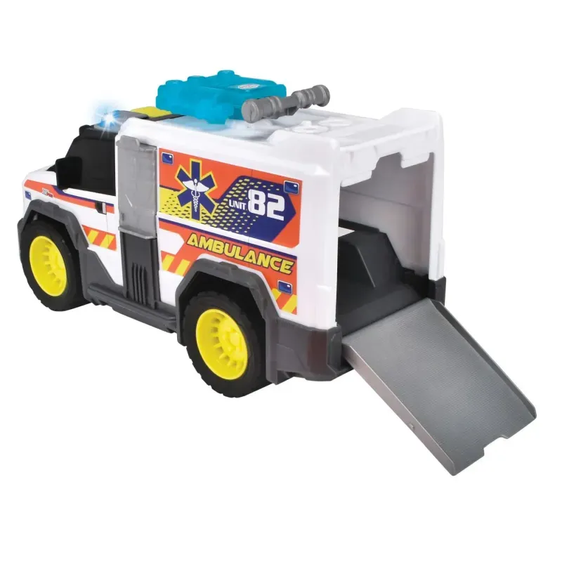 Jucarii, Copii si Bebe - Jucarii si jocuri - Vehicule si jucarii cu telecomanda - Masinute - Ambulanta cu sunete si lumini - Infinity.ro