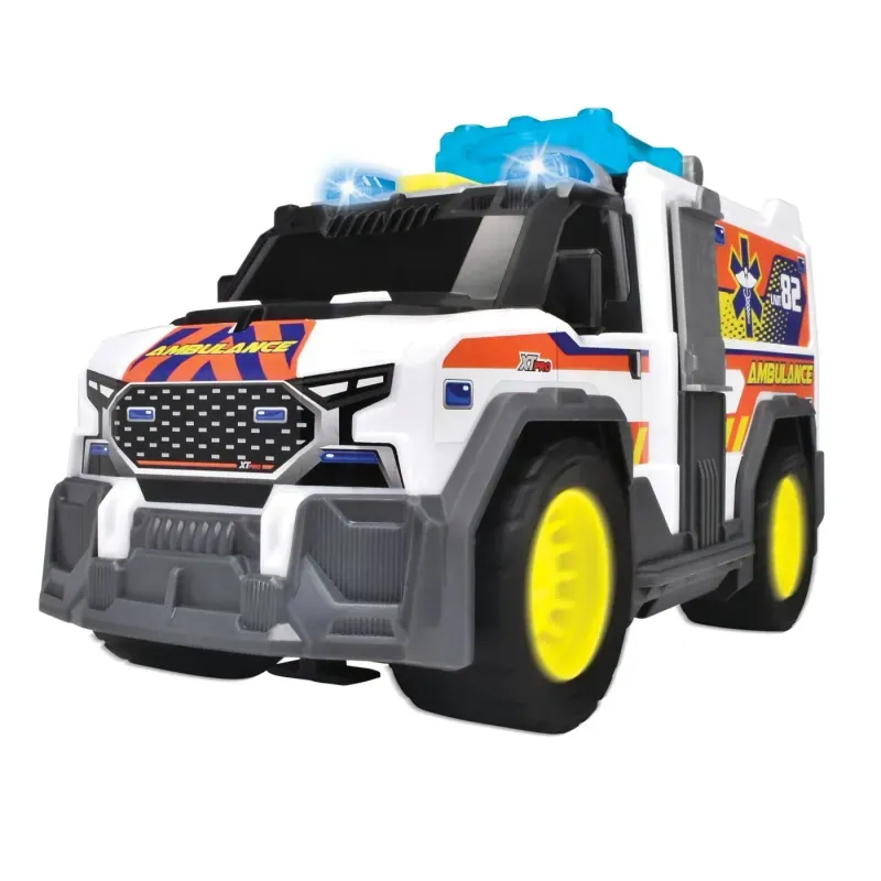 Jucarii, Copii si Bebe - Jucarii si jocuri - Vehicule si jucarii cu telecomanda - Masinute - Ambulanta cu sunete si lumini - Infinity.ro