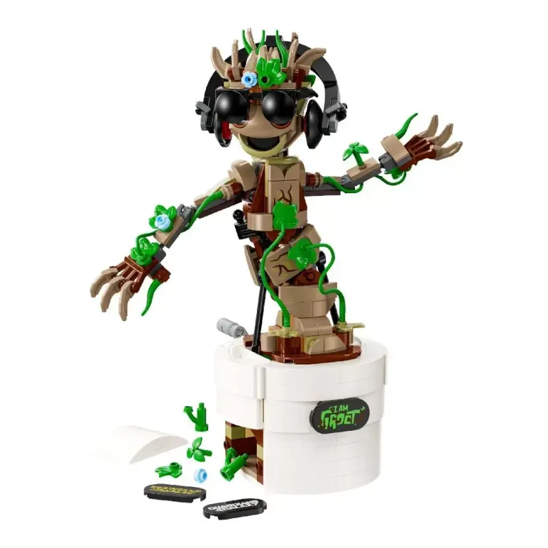 Jucarii, Copii si Bebe - Jucarii si jocuri - Seturi de constructie si cuburi - Seturi de constructie - Lego Marvel Groot Dansator 76297 - Infinity.ro