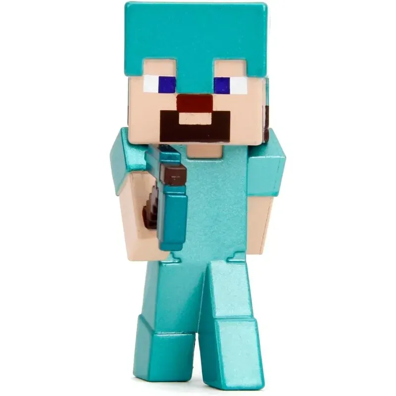 Jucarii, Copii si Bebe - Jucarii si jocuri - Figurine - Jada Minecraft Set 4 Figurine Metalice 6.5cm - Infinity.ro