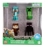 Jucarii, Copii si Bebe - Jucarii si jocuri - Figurine - Jada Minecraft Set 4 Figurine Metalice 6.5cm - Infinity.ro