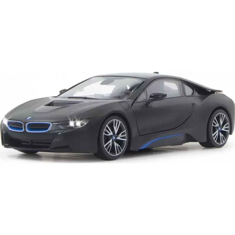 Jucarii, Copii si Bebe - Jucarii si jocuri - Vehicule si jucarii cu telecomanda - Masinute - Masina Cu Telecomanda Bmw I8 Negru Scara 1 La 14 - Infinity.ro