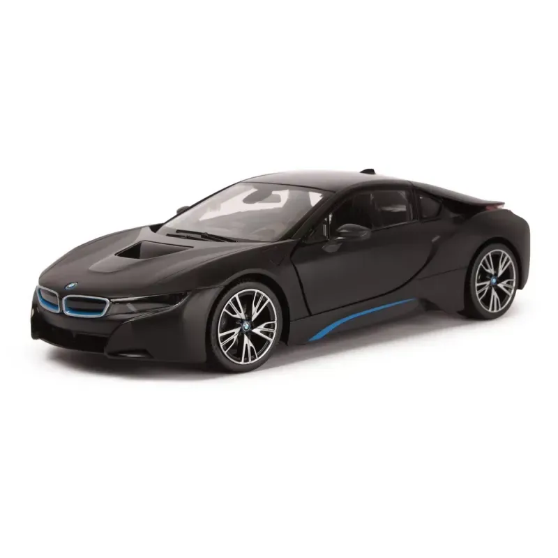 Jucarii, Copii si Bebe - Jucarii si jocuri - Vehicule si jucarii cu telecomanda - Masinute - Masina Cu Telecomanda Bmw I8 Negru Scara 1 La 14 - Infinity.ro